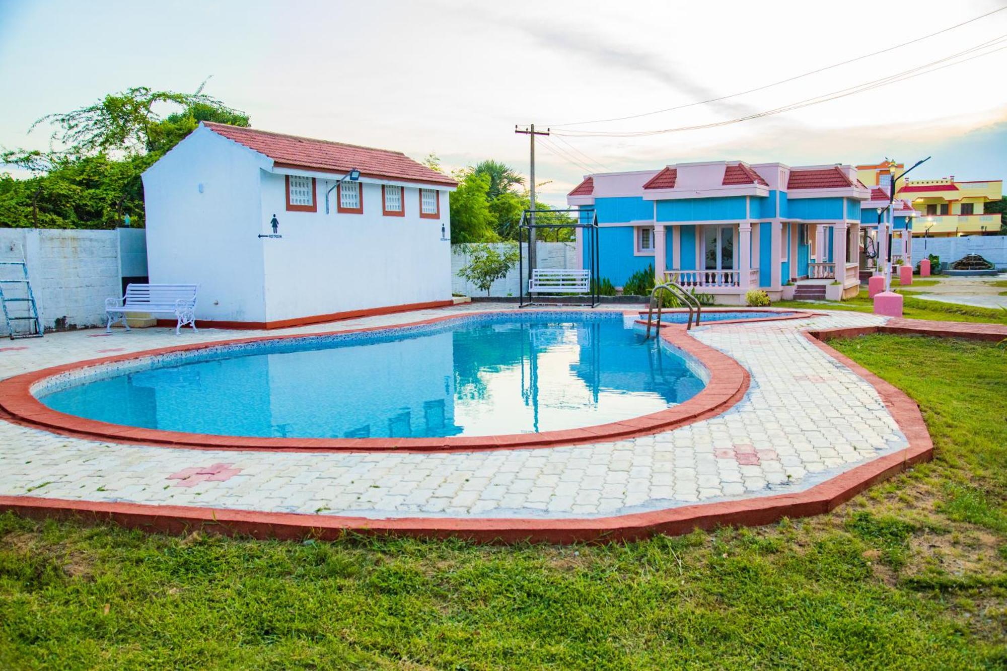 Mamalla Kudil Resort Mamallapuram Dış mekan fotoğraf