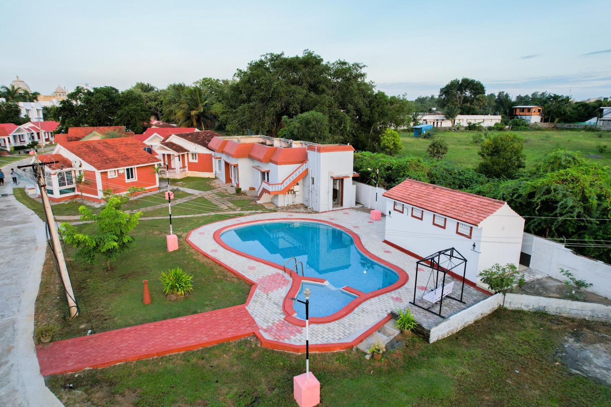 Mamalla Kudil Resort Mamallapuram Dış mekan fotoğraf